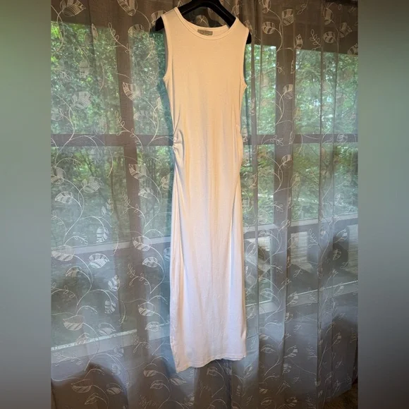 All Saints Cream Midi Pencil Skirt Ruched Wedding